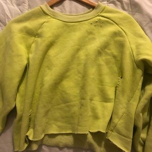BDG neon cropped sweater